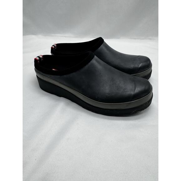 Hunter Shoes - Hunter Womens Shoes Original Play Clog Casual Slip-On Closed-Toe Rubber Sz 7